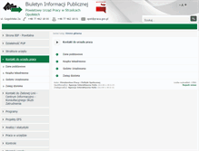 Tablet Screenshot of bip.pup-strzelce.pl